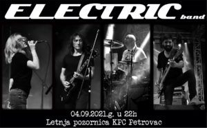 Koncert benda Electric 04.09.2021. u bašti KPC-a